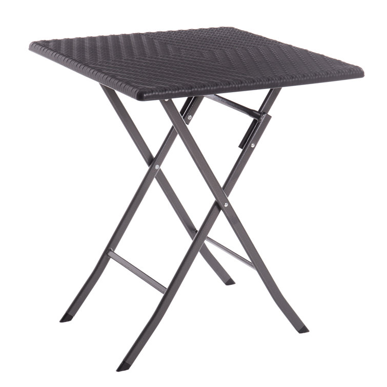 Dakota Fields Derri Folding Plastic Bistro Table Wayfair.co.uk